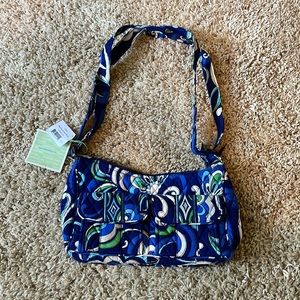 NWT Vera Bradley Mediterranean Blue Libby Purse